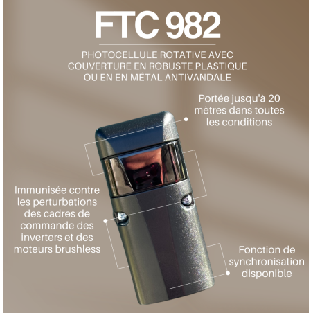 FTC 982 Jeu de cellule FTC982 AntiVandale