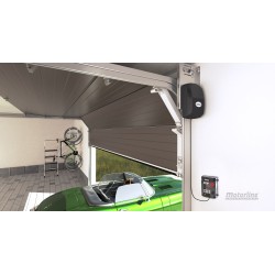 KVM25 Motorisation Laterale a Arbre Creux 25,4 mm, 24 Volts Ac pour portes Sectionnelles jusqu'à 12 m²